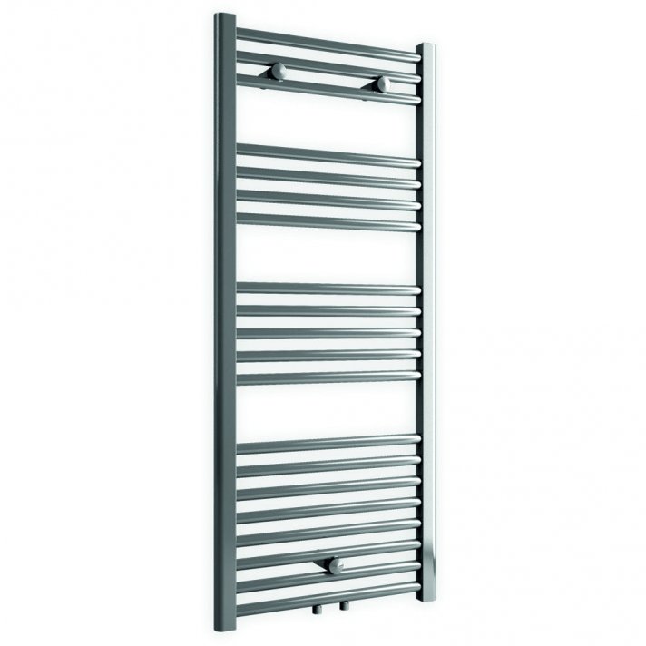 600x1600 - 1072 Watt | Handdoekradiator Chroom Zij- & Middenaansluiting