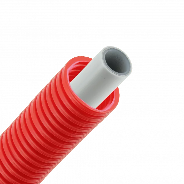 Bonfix Alu-pers meerlagenbuis met mantel | rood | 16 x 2.0 | Rol 50 meter