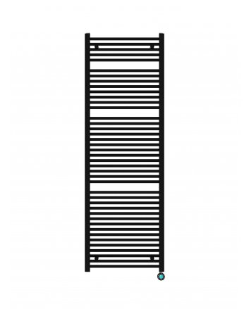 Best-Design Senden-Black Elektrische Handdoekradiator Zwart 1160 W 1800x600