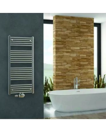 400x800 - 378 Watt | Handdoekradiator Chroom Zij- & Middenaansluiting