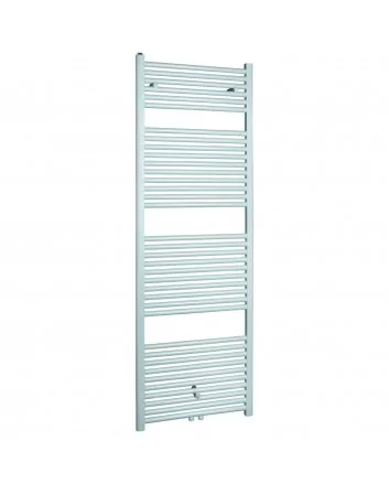 500x1600 - 906 Watt | Handdoekradiator Wit Zij- & Middenaansluiting
